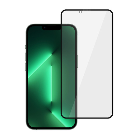 Gehärtetes Glas Tel Protect 10X Privacy Titanium mit Blickschutz (Anti-Spy) für Iphone 13/13 Pro/16e