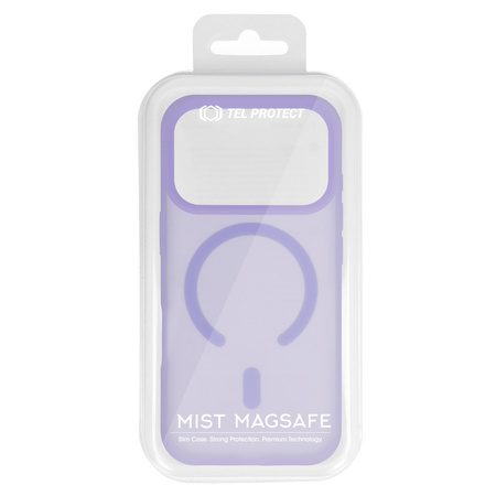 Tel Protect Mist Matte Magsafe Case do Iphone 17 pale purple