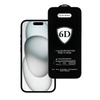 Hartowane szkło Tel Protect Full Glue 6D do IPHONE 15 PLUS CZARNE