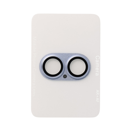 Gehärtetes Glas Tel Protect 95% AR+AF Full Metal Camera Protector Kameraschutz für Iphone 17 blau (Kamerainsel)