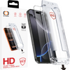Gehärtetes Glas Tel Protect Dust-Free Easy Fit Full Glue 6D für Iphone 16 schwarz