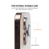 Szkło hartowane Tel Protect 3D Lens na aparat obiektyw kamerę ochronne do Iphone 16 Pro/16 Pro Max tytan (obiektyw 3 sztuki)