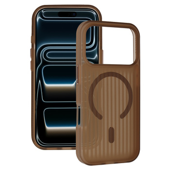 Tel Protect Twist Magsafe Case do Iphone 16 Pro Max coffee brown