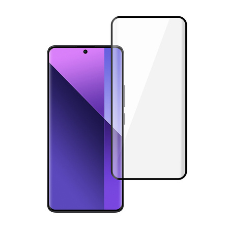 Gehärtetes Glas Tel Protect Full Glue 6D für XIAOMI REDMI NOTE 13 PRO PLUS 5G schwarz