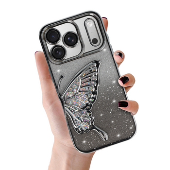 Tel Protect Butterfly Water Case do Iphone 17 Pro/18 Pro srebrny