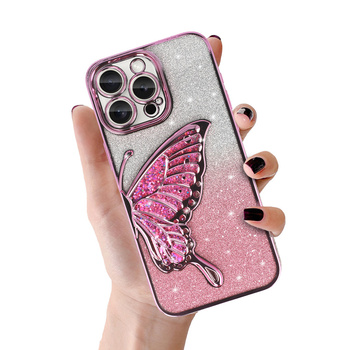 Tel Protect Butterfly Water Case do Iphone 13 Pro różowy